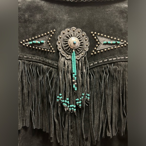 Scully black boar fringe xxl jacket - Picture 11 of 11